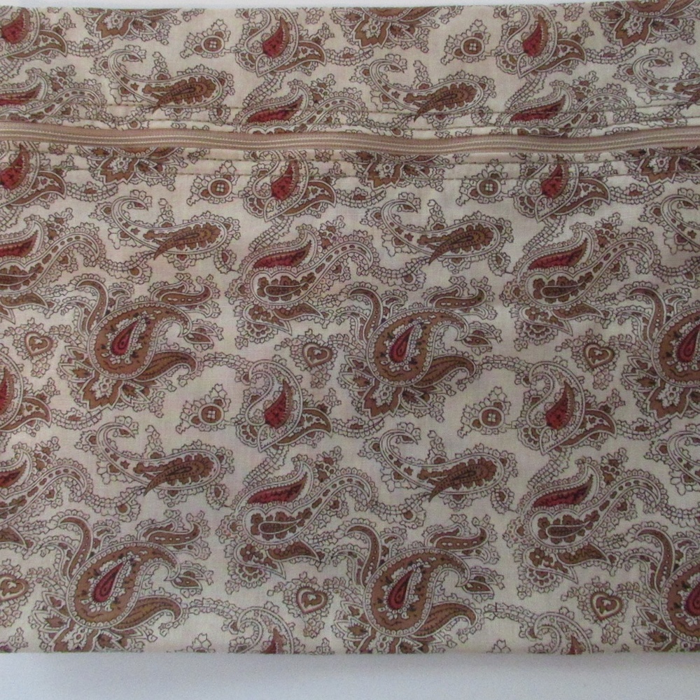 Paisley Print Makeup Case